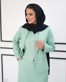 ست سه تیکه مجلسی ( کت دامن و جلیقه )