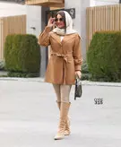 بارانی کوتاه کتان تی سی ( سایز بزرگ دارد)