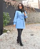 بارانی کوتاه کتان تی سی ( سایز بزرگ دارد)