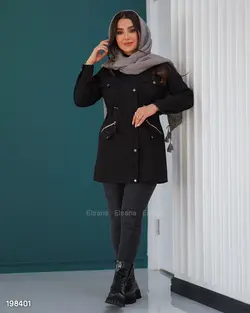 مانتو پاییزه صهبا ( کتان درجه یک )