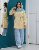 مانتو پاییزه صهبا ( کتان درجه یک )