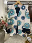 کت شلوار مروارید دوزی مزونی ملکا