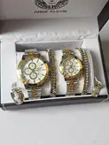 ست ساعت زنانه و مردانه همراه اکسسوری