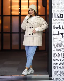 کت فوتر جناقی طرح دار