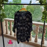 مانتو نخی طرح خامه‌دوزی کد ۰۳۰۱۰۸۲