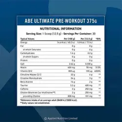 پمپ ABE اپلاید ناتریشن - Applied ABE PreWorkout - فروشگاه استار مکمل بدنسازی ورزشی نمایندگی معتبر ایران امارات