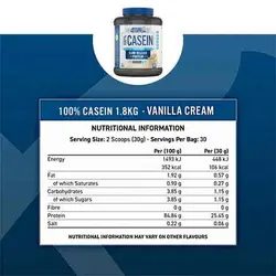 پروتئین کازئین اپلاید - CASEIN Applied Nutrition - فروشگاه استار مکمل بدنسازی ورزشی نمایندگی معتبر ایران امارات