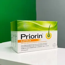 پریورین بایر - Priorin Bayer 270 caps - فروشگاه استار مکمل بدنسازی ورزشی نمایندگی معتبر ایران امارات