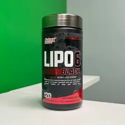 چربی سوز لیپو6 بلک ناترکس – Nutrex Lipo6 Black 120caps - فروشگاه استار مکمل بدنسازی ورزشی نمایندگی معتبر ایران امارات