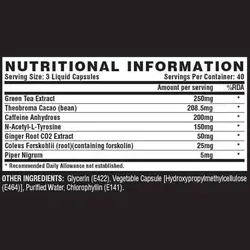 چربی سوز لیپو6 بلک ناترکس – Nutrex Lipo6 Black 120caps - فروشگاه استار مکمل بدنسازی ورزشی نمایندگی معتبر ایران امارات