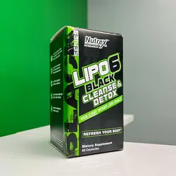 پاکسازی و چربی سوزی لیپو6 ناترکس – Nutrex Lipo6 Cleanse & Detox - فروشگاه استار مکمل بدنسازی ورزشی نمایندگی معتبر ایران امارات