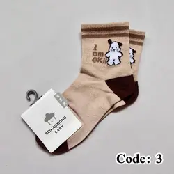 جوراب بچگانه خارجی کدمحصول : H2388 | فروشگاه هپی کیدز