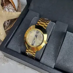 ساعت مردانه رادو Rado طرح تخم مرغی طلایی