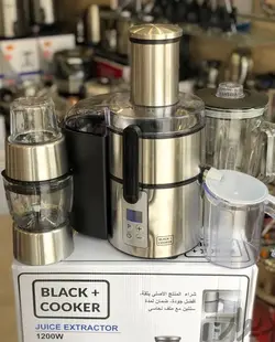 آبمیوه گیری ۴ کاره بلاک کوکر اصل مدل :BC_S 208 + یکسال بیمه آتش سوزی تا سقف پانصد میلیون هدیه علی هوم
