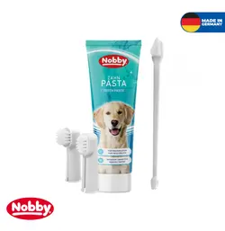 خمیر دندان سگ نوبی با طعم نعنا Nobby tooth paste وزن ۱۰۰ گرم