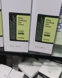 ضد _آفتاب آلوئه_ ورا کوزارکسCOSRX Aloe Soothing Sun Cream SPF50 50ml o - لوازم آرایشی و بهداشتی کوزارکس جام