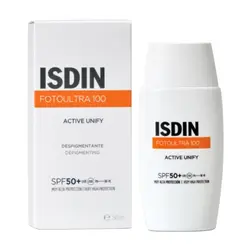 ضد آفتاب ایزدین اکتیو یونیفای ISDIN fotoultra 100 active unify color ISDIN fotoultra 100 active unify color - لوازم آرایشی و بهداشتی کوزارکس جام
