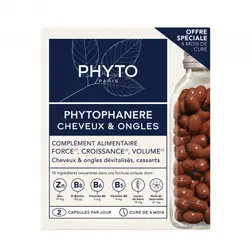 قرص مکمل ضد ریزش مو ( 4 mois ) فیتو | 120 عدد Phyto 4mois Hair And Nails new pack - لوازم آرایشی و بهداشتی کوزارکس جام