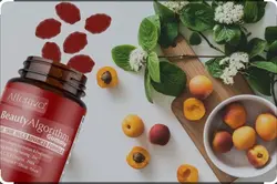 مکمل پاستیلی پوست و مو و ناخن بیوتی الگورتیم ۶۰ عددی افتر ایو AE BEAUTY ALGORITHM 60 GUMMIES P. FRUIT - لوازم آرایشی و بهداشتی کوزارکس جام