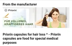 قرص پریورین 120 عددی بایر آلمان Priorin اورجینال - لوازم آرایشی و بهداشتی کوزارکس جام