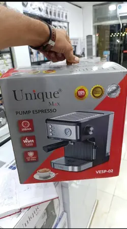 اسپرسو ساز یونیک ۲۰ بار و ۱۲۰۰ وات