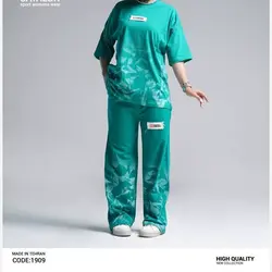 ست تیشرت و شلوار اسلش دخترانه