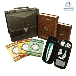 قلم قرآنی بصیر 40 گیگ با قرآن 1208 صفحه‌ای (بسیار درشت‌خط) و منتخب مفاتیح