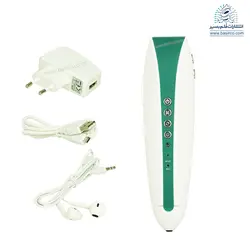 قلم قرآنی بصیر 40 گیگ با قرآن 604 صفحه‌ای و منتخب مفاتیح (کیف برزنتی)