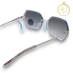 عینک آفتابی زنانه مشکی و قهوه ای با عدسی طوسی سایز بزرگ Voyage(دو رنگ) - six