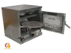 تنور گازی خانگی گالوانیزه دوسینی گنبد صنعت کد GS101Dosini Gonbad Sanat Galvanized Home Gas Oven Code GS101