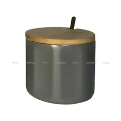 لیوان سرامیک درب دار قاشق دار کد 103505