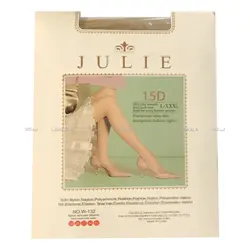 جوراب شلواری شیشه ای 15D برند JULIE