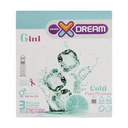 کاندوم ایکس دریم مدل Cold بسته 3 عددی