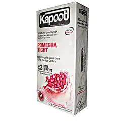 کاندوم کاپوت مدل pomegra tight بسته 12 عددی