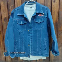 کت جین آبی سیر مدل Meta