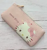 ست ۵ تکه براش آرایشی همراه کیف طرح هلو کیتی