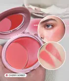 رژگونه دو لاین کرمی و پودری