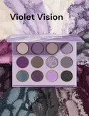 پالت سایه چشم ۱۲ رنگ Violet Vision  و Mauve-Olous