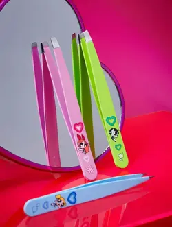 ست ۳ عددی موچین رنگی طرح پاورپاف