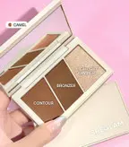 پالت ۳کاره برنزر کانتور هایلاتر پودری