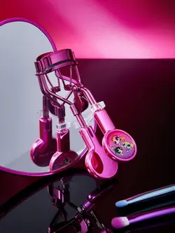 فرمژه بنفش طرح پاورپاف