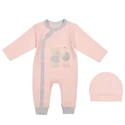 ست سرهمی و کلاه نوزاد طرح خرس و کالسکه - فروشگاه لوازم خانه و آشپزخانه ایلگار هوم