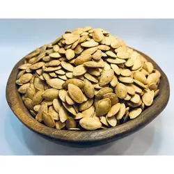 تخمه کدو گوشتی نمکی دو آتیشه - آجیل و خشکبار وحید