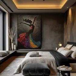 قیمت و خرید تابلو رقص سایه سه‌بعدی | اثر هنری خاص برای دکوراسیون مدرن - ورسای دکور