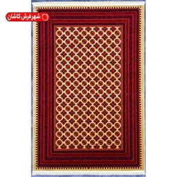 گبه ترکمنی کرم 700 شانه 2814k | شهر فرش کاشان