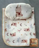 زیرانداز تعویض نوزاد مادرکر مخمل۷۰×۵۰  پشت پلاستیک و ضدآب سیسمونی مانی نی