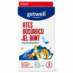 پد تب‌بر گت‌ول (Getwell) — ژل بانت خنک‌کننده کاهش سریع تب نوزاد و کودک