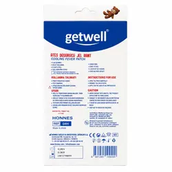 پد تب‌بر گت‌ول (Getwell) — ژل بانت خنک‌کننده کاهش سریع تب نوزاد و کودک