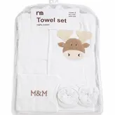 سرویس حوله نوزاد مادرکر mothercare طرح حیوانات سیسمونی مانی نی
