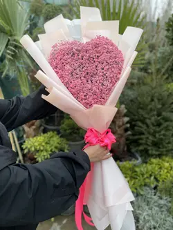 دسته گل قلبی ژیپسوفیلا فلوبار